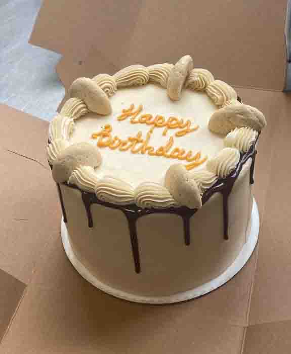 Vegan Custom Birthday Dragon Cake