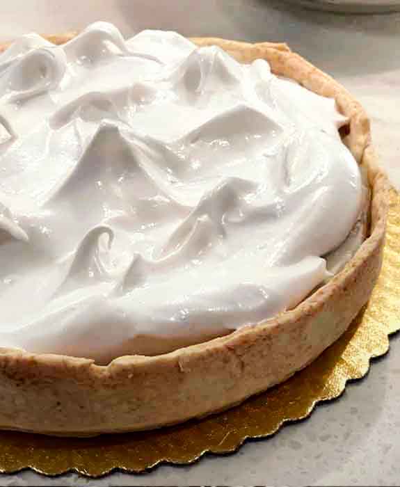 Vegan Meringue Pie