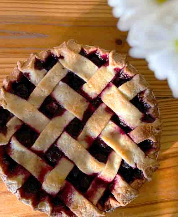 Vegan Berry and Lemon Custard Tarts